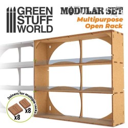 Etabli de Peinture: Etagères Ouvertes Multifonctionnelles