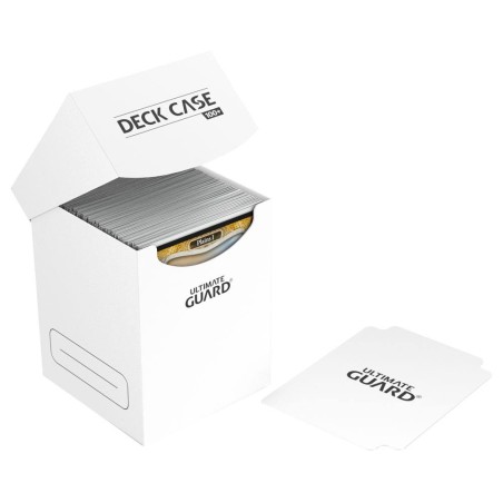Deck Box: Boite pour Cartes 100+ Taille Standard Blanc