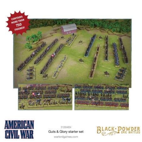 Américan Civil War: Guts and Glory Starter Set