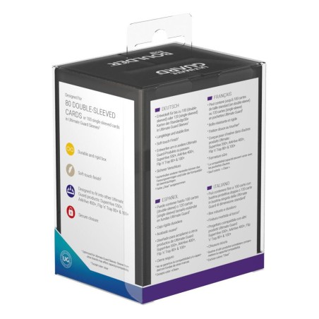 Ultimate guard Boulder Deck Case 100+ Taille Standard Malachite