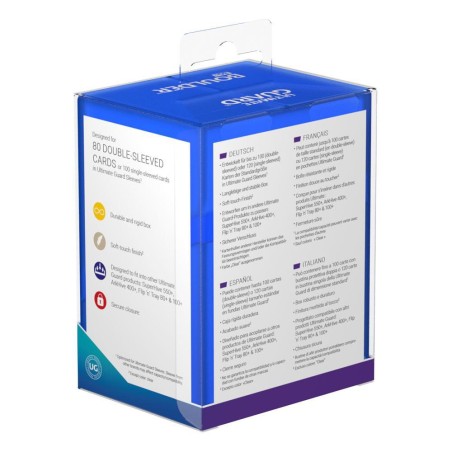 Ultimate guard Boulder Deck Case 100+ Taille Standard Malachite