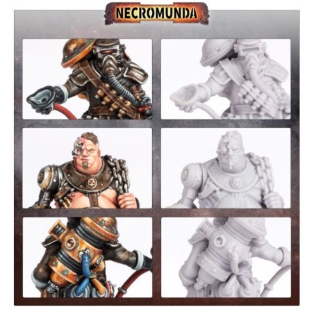 Necromunda Fw: Brute Handler and Chem Dealer