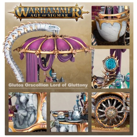 Hédonites of Slaanesh: Glutos Orscollion, Lord of Gluttony