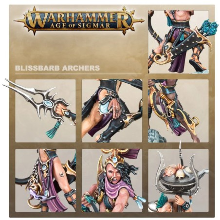Hédonites of Slaanesh: Blissbarb Archers