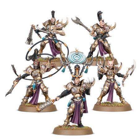Hédonites of Slaanesh: Myrmidesh Painbringer / Symbaresh Twinsouls