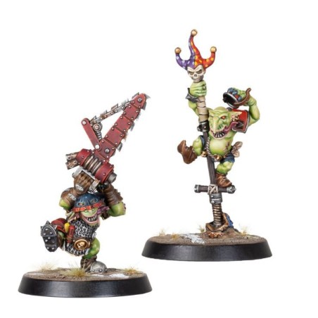 BloodBowl: Nobbla Blackwart & Scrappa Sorehead