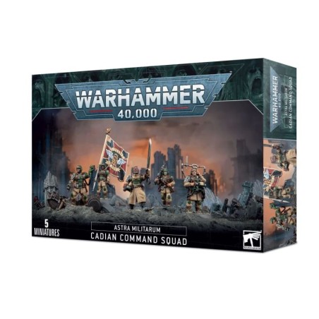 Astra Militarum: Escouade de Commandement Cadienne
