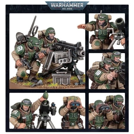 Astra Militarum: Escouade d'Armes Lourdes