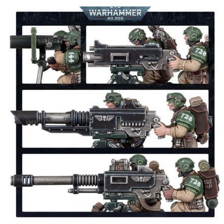Astra Militarum: Escouade d'Armes Lourdes