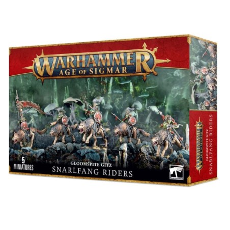 Gloomspite Gitz: Vilebande de Chevaucheurs de Loups