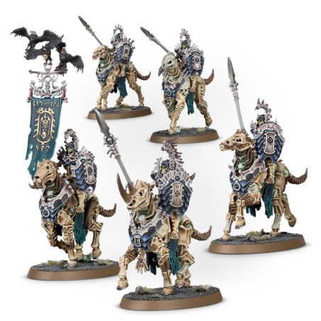 Ossiarch Bonereapers: Kavalos Deathriders
