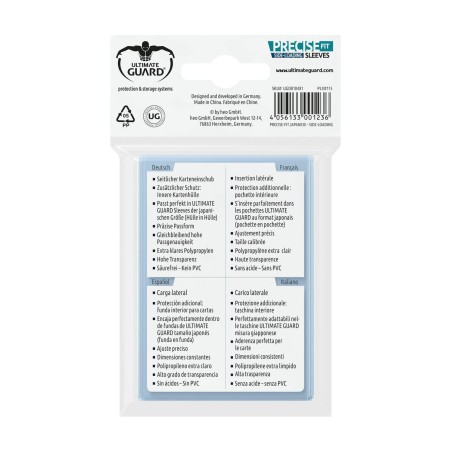 Sleeves: 100 Pochettes Side Loader Precise-Fit