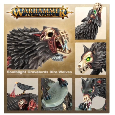 Soulblight Gravelords: Dire Wolves