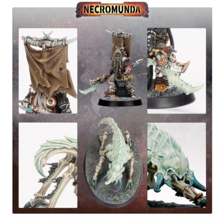 Necromunda Fw: Ash Waste Nomads Herder with Arthromite Duneskuttler