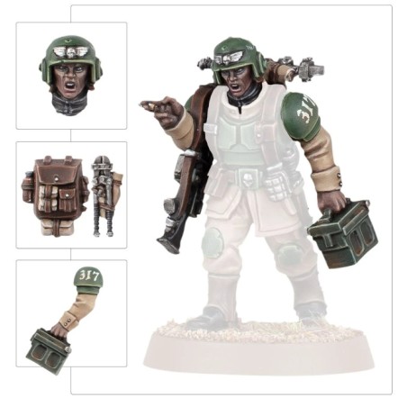 Astra Militarum: Grappe d'Amélioration Cadienne