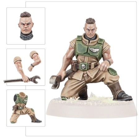 Astra Militarum: Grappe d'Amélioration Cadienne