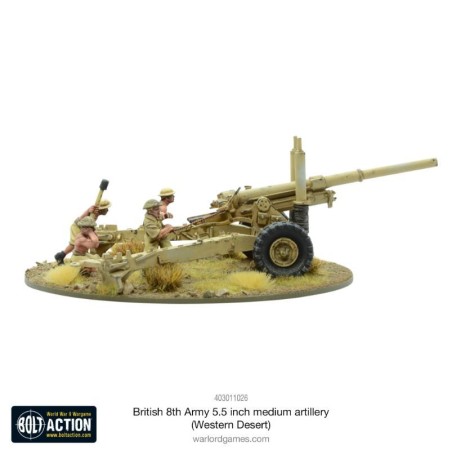Bolt Action: British 8th Army 5.5Inch Medium Artillery