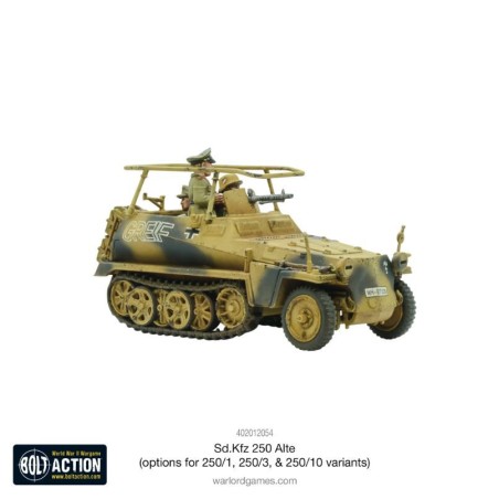 Bolt Action: Sd.KFZ 250 (Alte) Half-Track (250/1, 250/3, 250/10)