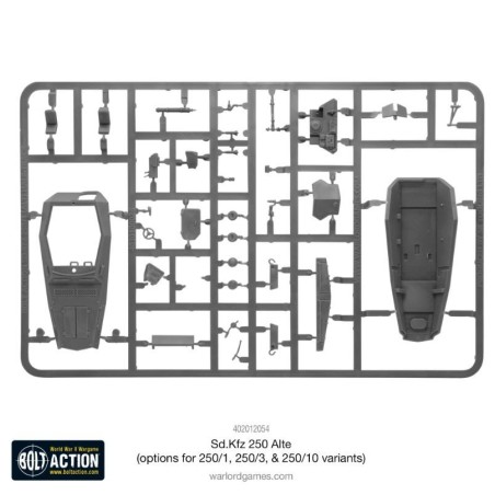Bolt Action: Sd.KFZ 250 (Alte) Half-Track (250/1, 250/3, 250/10)