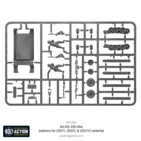 Bolt Action: Sd.KFZ 250 (Alte) Half-Track (250/1, 250/3, 250/10)