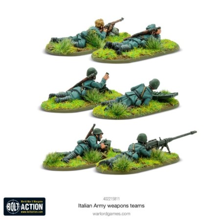 Bolt Action: Italian Army Weapons Teams