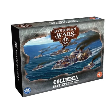 Dystopian Wars: Columbia Battlefleet Set