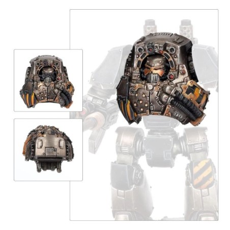 Iron Warriors Fw: Contemptor Dreadgnought Upgrade Set