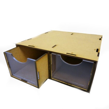 Etabli de Peinture: Ensemble Modulaire 2x Tiroirs