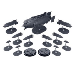 Dystopian Wars: Zeppelin Battlefleet Set