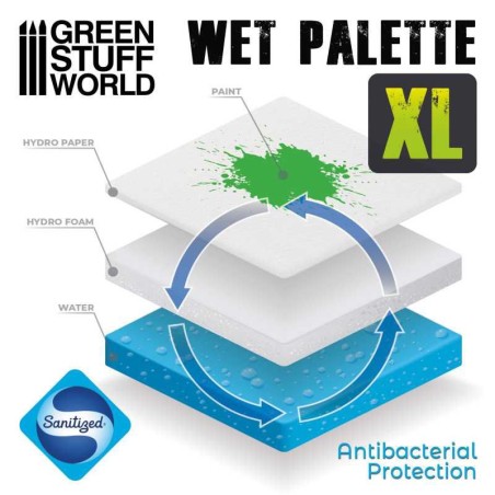 GSW: Palette Humide XL