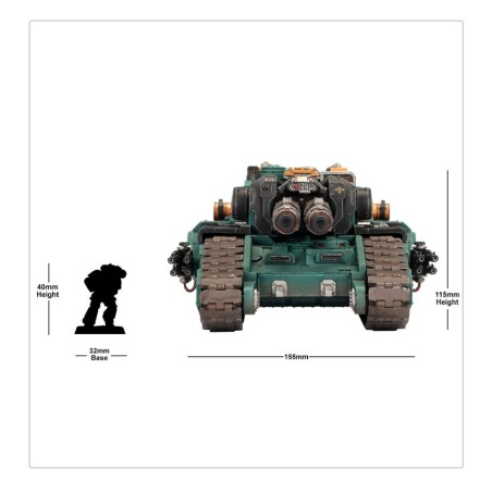 The Horus Heresy Fw: Falchion Super-Heavy Tank Destroyer