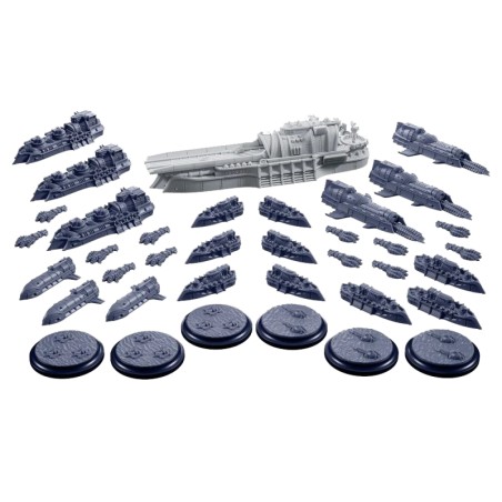Dystopian Wars: Hachiman Battlefleet Set