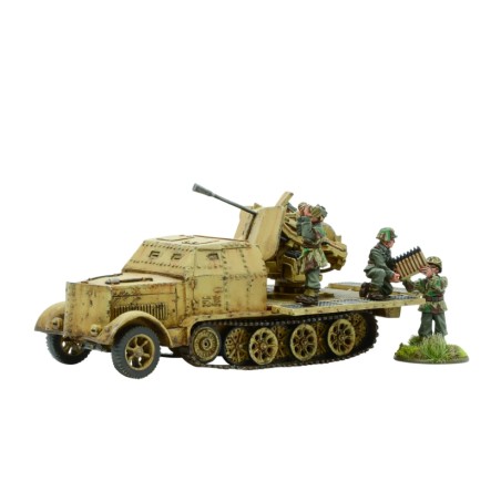 Bolt Action: Sd.Kfz 7/2 3.7cm SPAAG with Armoured Cab