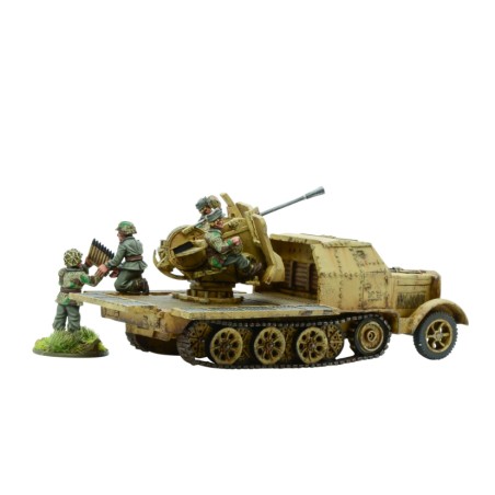 Bolt Action: Sd.Kfz 7/2 3.7cm SPAAG with Armoured Cab