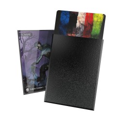 Sleeves: 100 Pochettes Cortex Taille Standard Noir