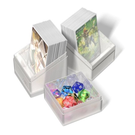 Deck Box: Boulder'n'Tray Deck 100+ Taille Standard Frosted