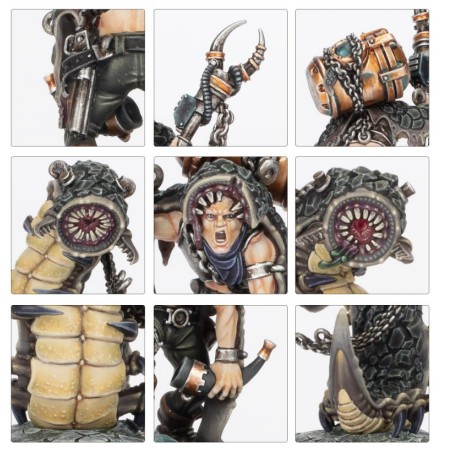 Necromunda Fw: Outland Beastmaster with Millisaur