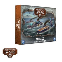 Dystopian Wars: Mexico Battlefleet Set