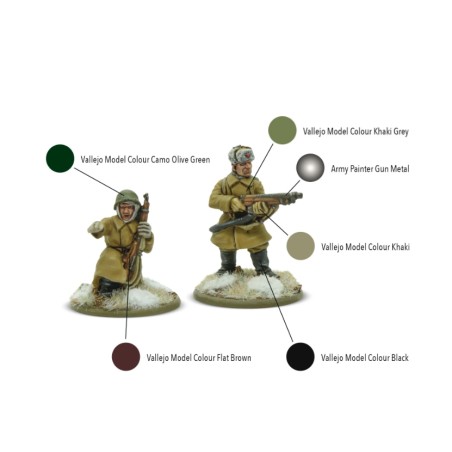 Bolt Action: Soviet Army Weapons Teams Winter