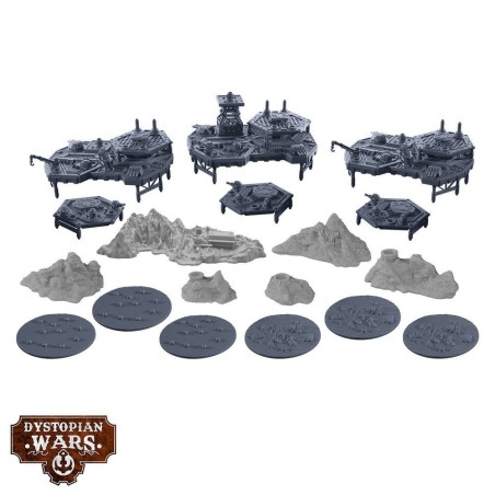 Dystopian Wars: Cyclone of Shadows, Campaign Set