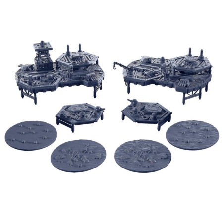 Dystopian Wars: Sturginium Platforms & Objectives