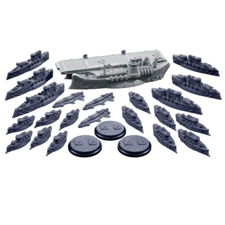 Dystopian Wars: Minerva Battlefleet Set