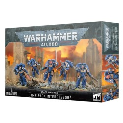 Space Marines: Intercessors avec Reacteurs Dorsaux
