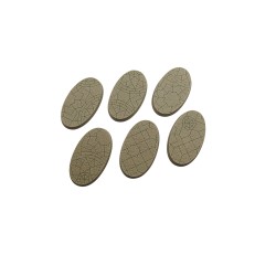 Socle: Mosaic Bases Oval 60x35mm x4