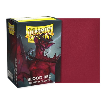 Pochettes: Dragon Shield Matte Blood Red