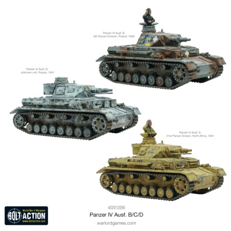 Bolt Action: Panzer IV Ausf. B/C/D