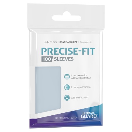 Sleeves: 100 Pochettes Standard Precise-Fit