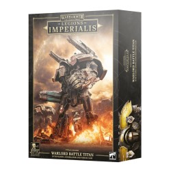 Legions Imperialis: Warlord Battle Titan avec annihilateur à plasma et gantelet énergétique