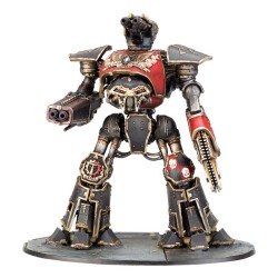 Legions Imperialis: Reaver Battle Titan avec canon à fusion et poing tronçonneu