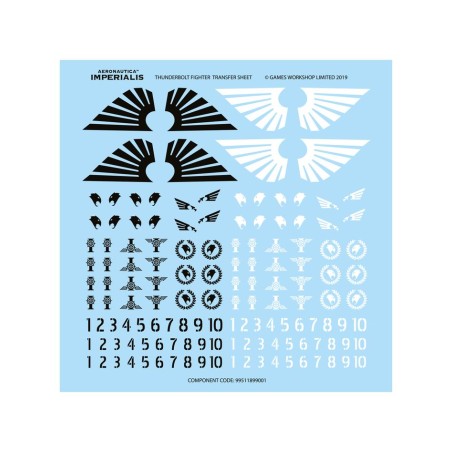 Adeptus Titanicus Fw: Lightning Fighter Squadron (x6)